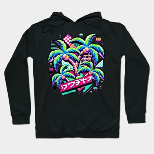 Vaporwave Palmcore Aesthetic Hoodie